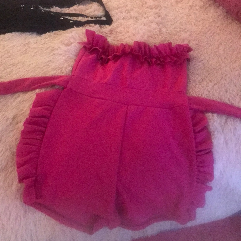 Adorable Hot Pink Romper
